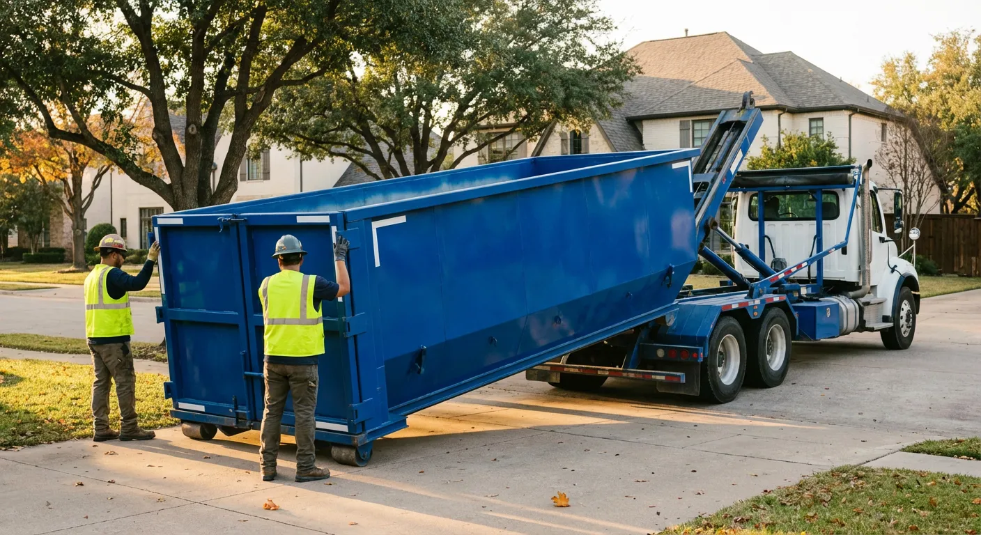 Roll-off dumpster rental service in Laredo