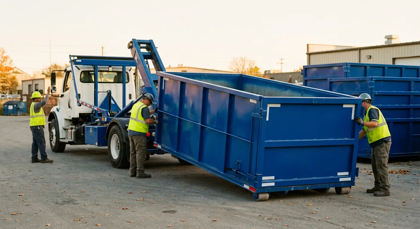 Commercial waste management and dumpster rental logistics in Laredo, TX