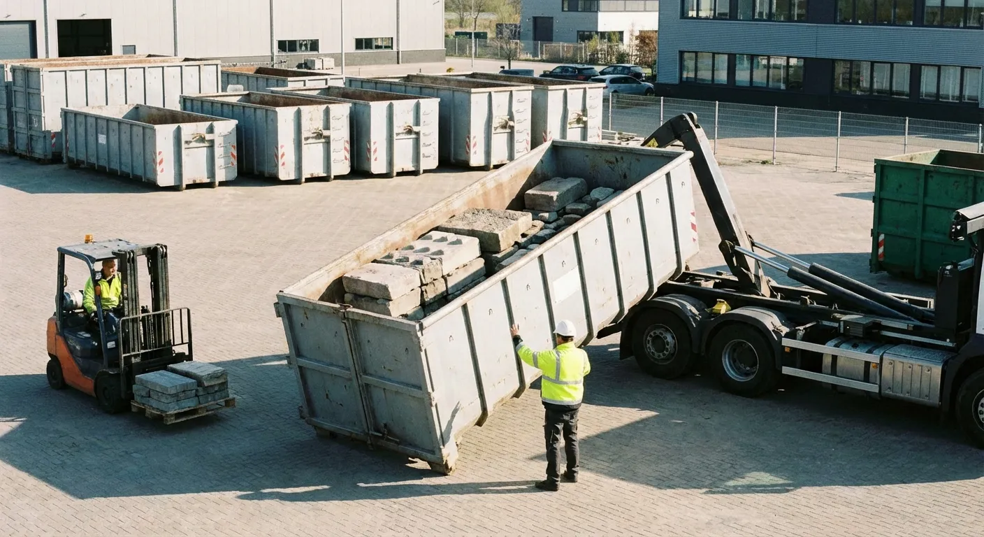 Heavy duty concrete dumpster specifications in Laredo, TX