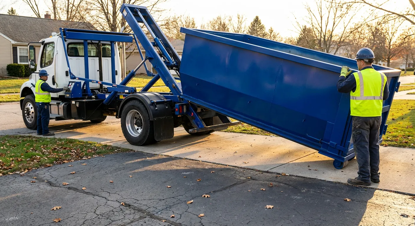 Roll-off dumpster rental service in Laredo, TX