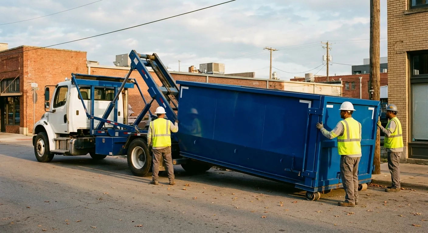 Dumpster rental service in Laredo